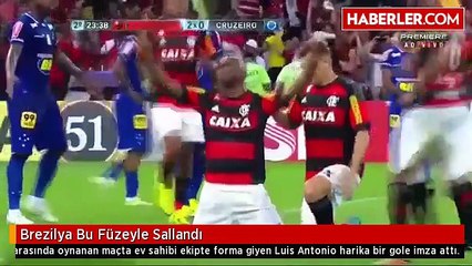 Brezilya bu füze golle sarsıldı..