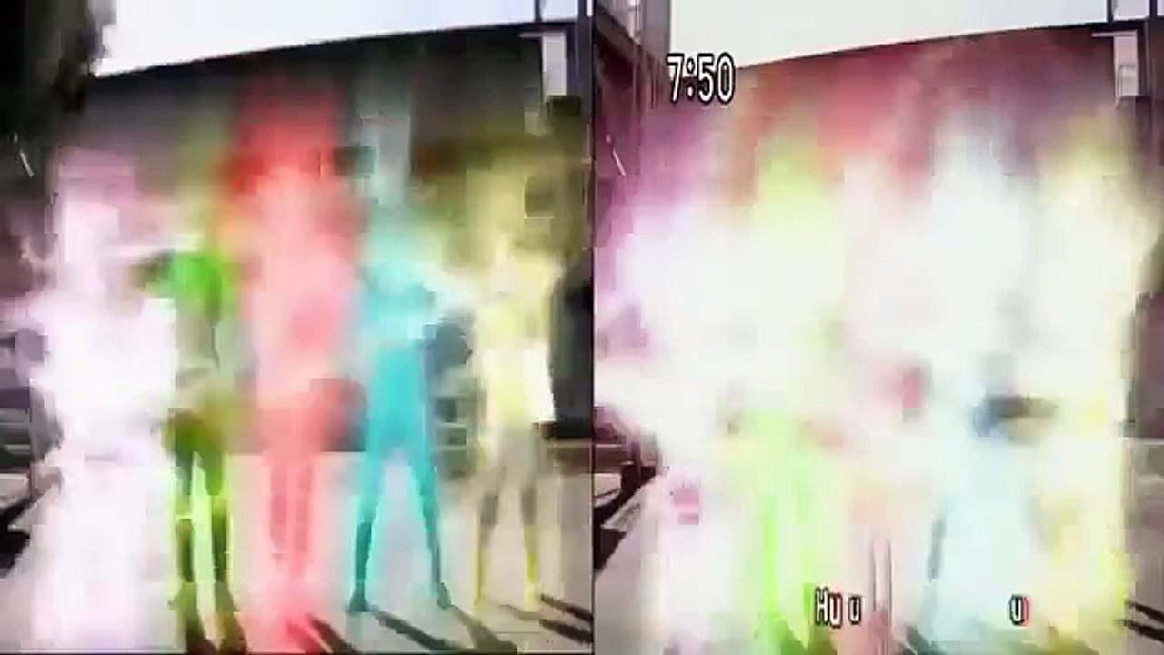 Power Rangers Super Megaforce vs Kaizoku Sentai Gokaiger (All Red Rangers Comparison)