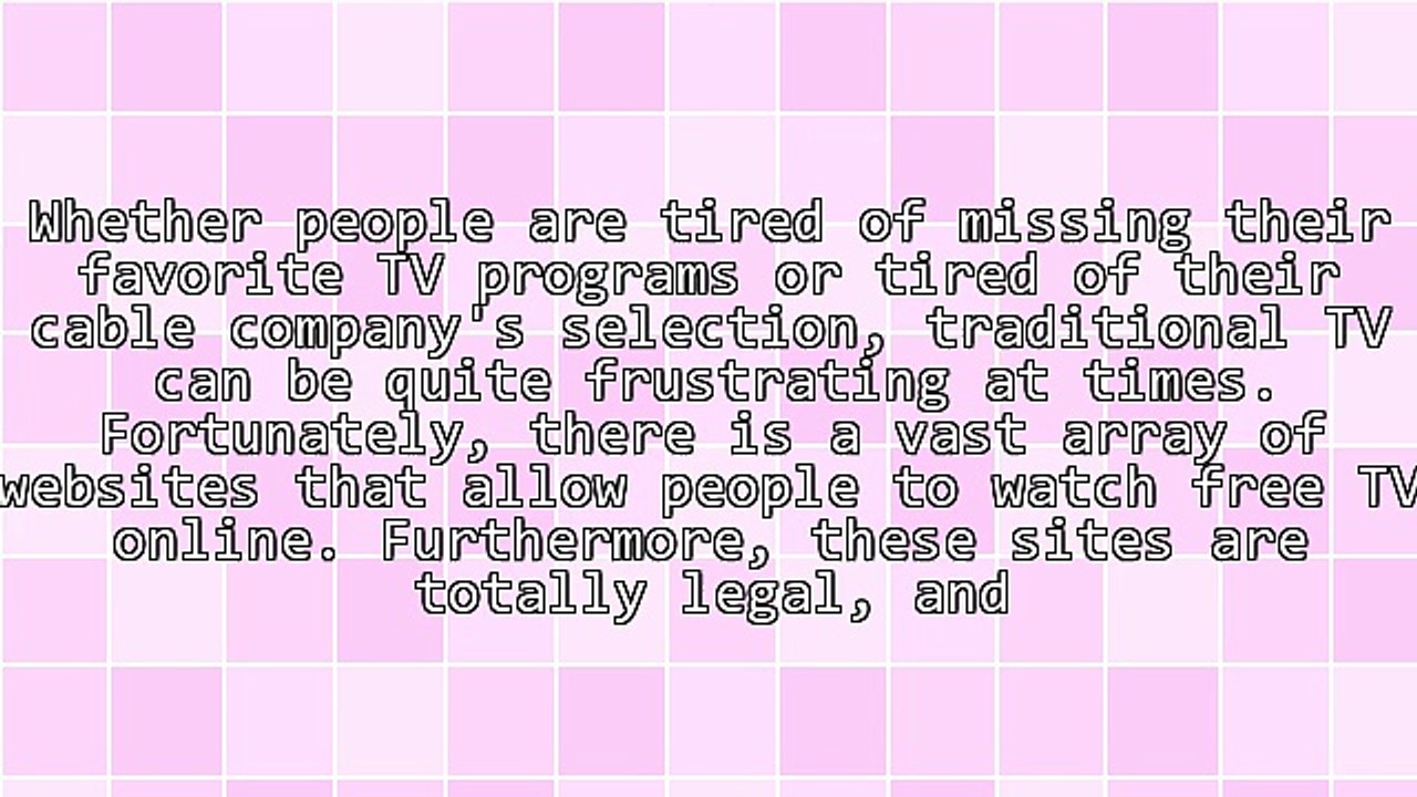 Excellent Websites To Watch Smart T.V. Online