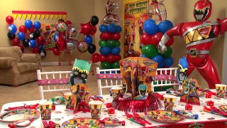 Power Rangers Dino Charge Party Ideas!