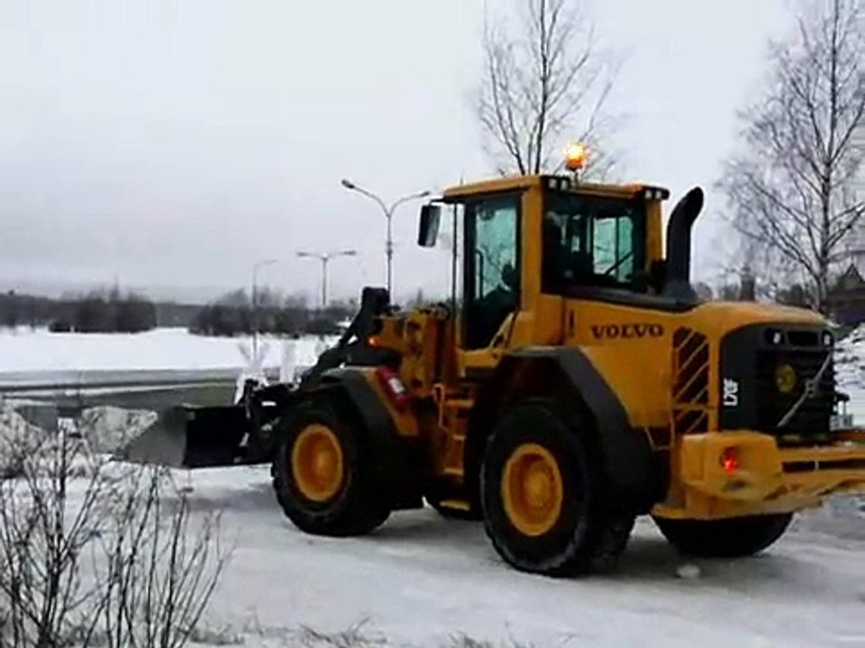 Volvo L70F snowremoval  snöröjning