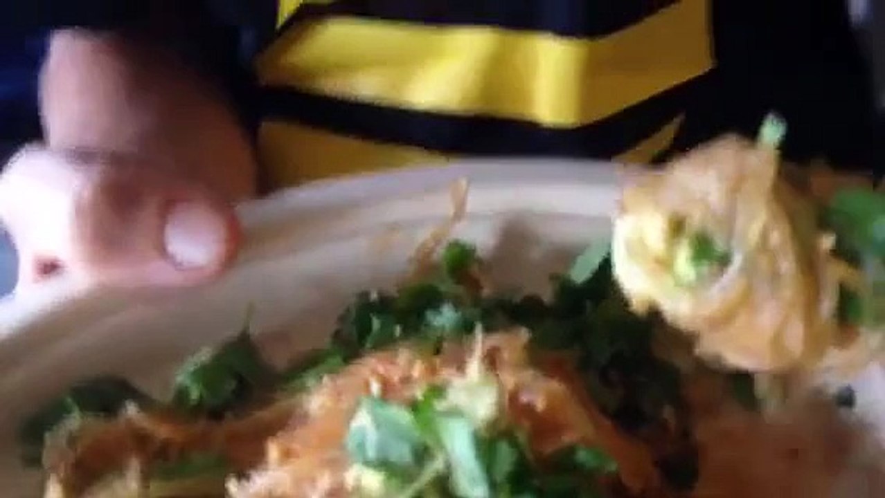 My first Vegan Raw Pad Thai dish by Chef Vegan Cherry