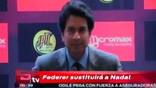 Federer reemplazará a Nadal en la Internacional Premier Tennis League/ Rigoberto Plascencia