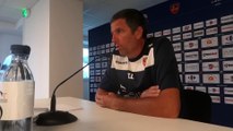 Conférence de presse d'avant-match avec Thierry LAUREY : 