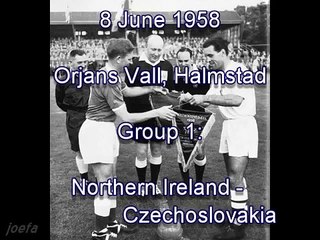 1958 WC G1 R1 Northern Ireland - Czechoslovakia (08.06.1958)