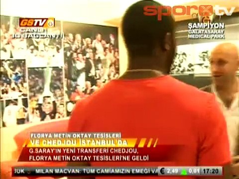 Chedjou Florya Metin Oktay Tesisleri'ni gezdi