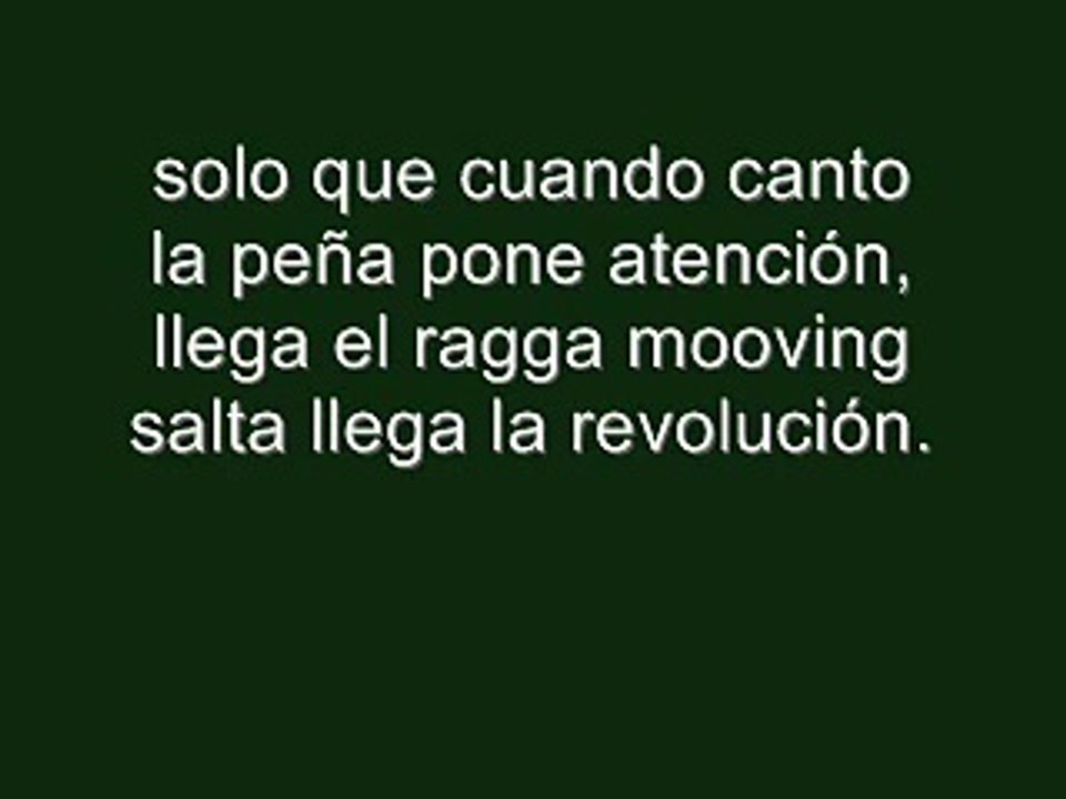 Green Valley - Relaja (Letra)