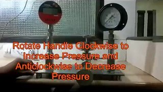 Pressure Gauge Calibration / Pressure Calibrator