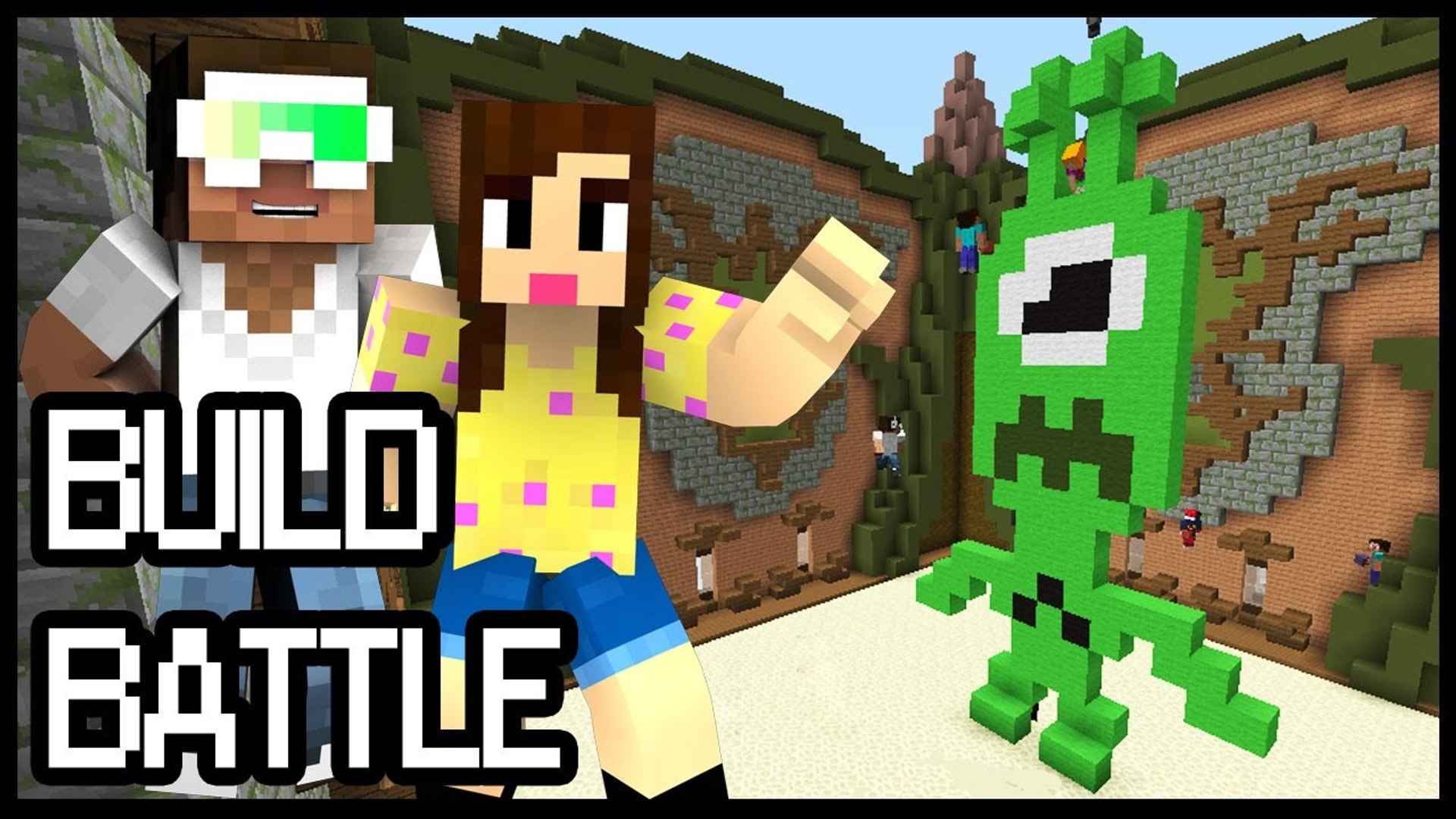 Creepy Aliens Build Battle W Biggs87x Minecraft Mini Game Video Dailymotion