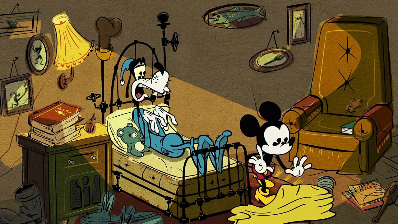 Disney's Sleepwalkin' - Mickey Mouse Cartoon