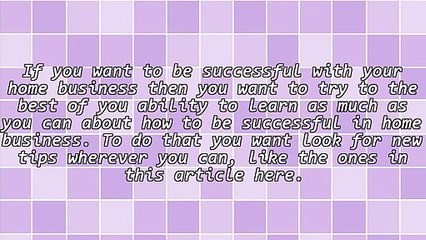 Unlocking The Hidden Potential Of Your Home Business