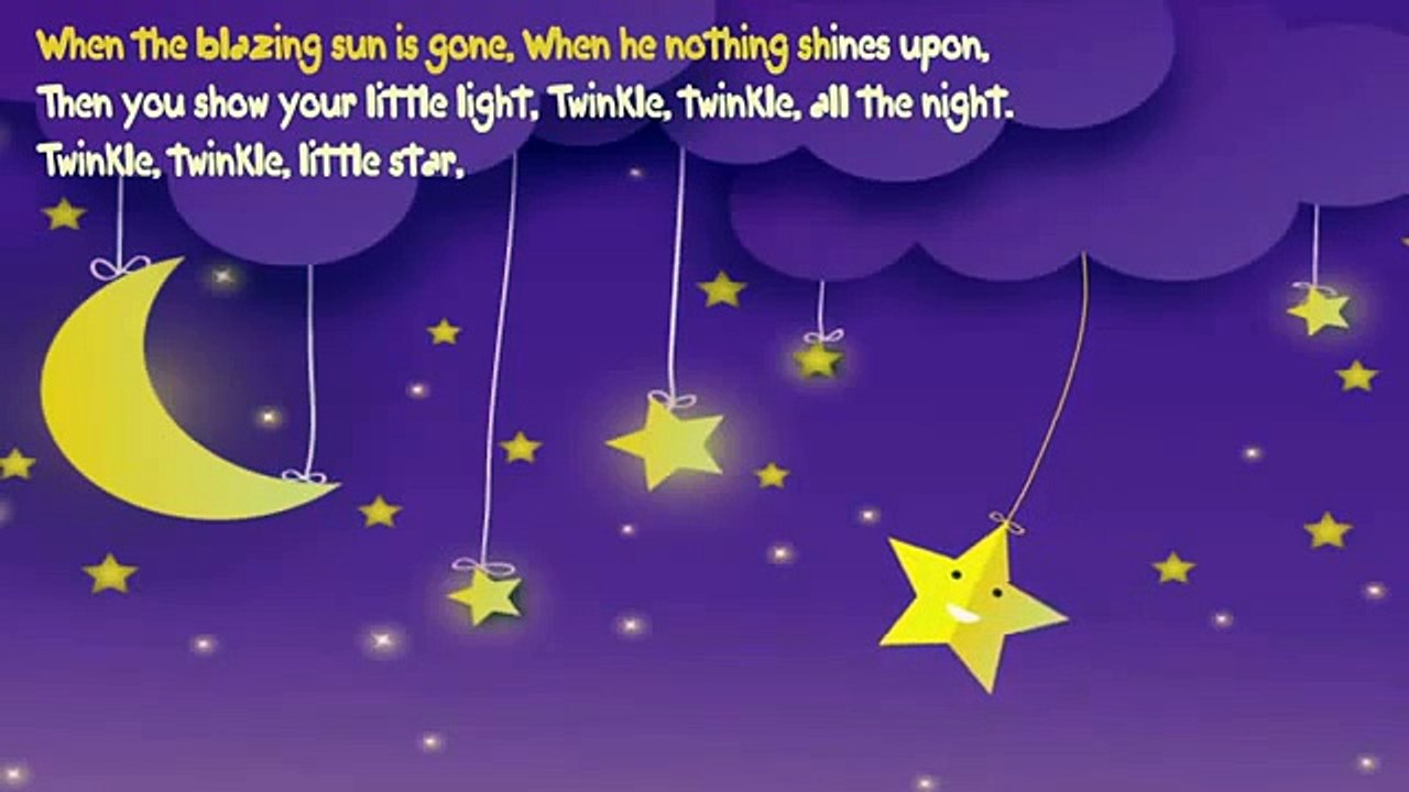 Nursery Rhymes Kids Songs   Twinkle Twinkle Little Star Karaoke