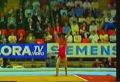 OKSANA OMELIANCHIK-1985 EUROPEANS-FLOOR EVENT FINALS