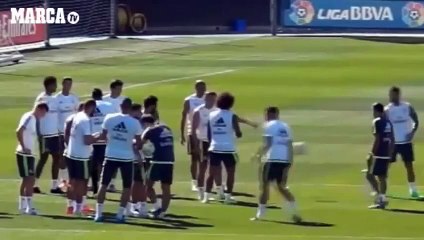 Speed test for Real Madrid players, ft. Ronaldo, Bale, James