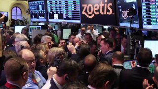 Zoetis Celebrates IPO rings the NYSE Opening Bell Special Edit