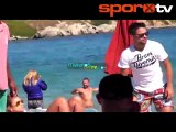Diego Ribas, Mykonos'ta stres atıyor!