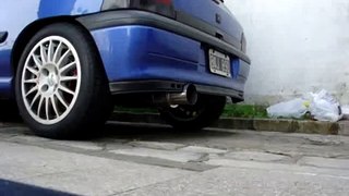 Clio RSi exhaust