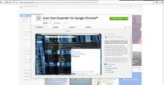 Save time with Auto Text Expander for Google Chrome