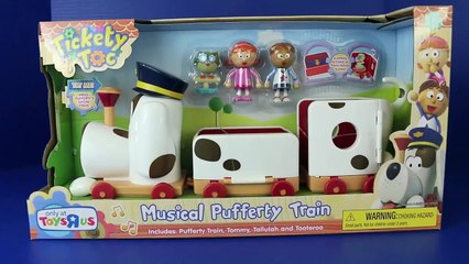 Tickety Toc Train Musical Pufferty Train with Disney Frozen Elsa, Peppa Pig and Sofia The First