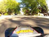 extreme traxxas rc jumps,tricks,and drag race