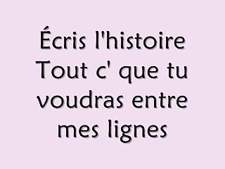 Grégory Lemarchal chante "écris l'histoire"