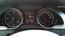 Audi A5  2.7 TDI  0-130 km/h  [HD]
