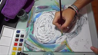 Speed Painting Watercolor : 