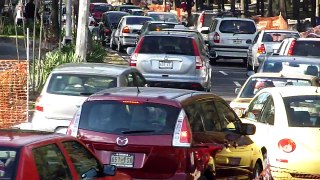 Un paso a desnivel en Palmas-Reforma empeorará el tráfico (simulación real del 