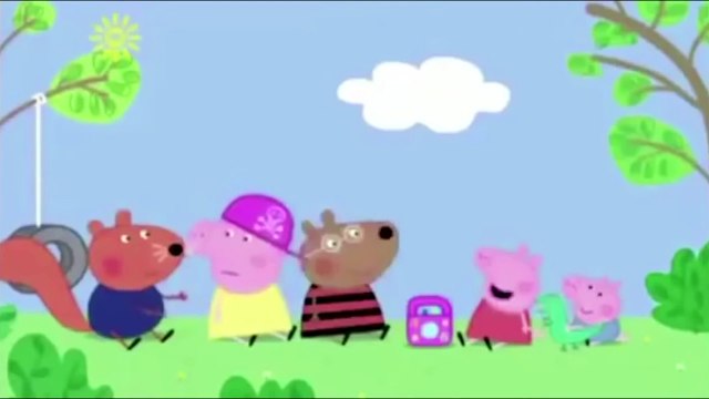 Peppa Pig only listens to grown up music