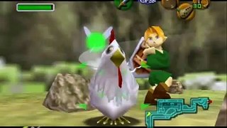 Link gets killed by chickens