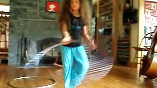Erica hooping to Avril Lavigne