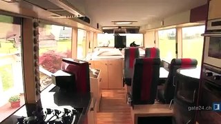 Wohnmobil luxus camper Bus revo-mobil Solar Küche Bad