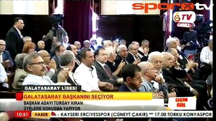 G.Saray'da başkan adayları konuştu!