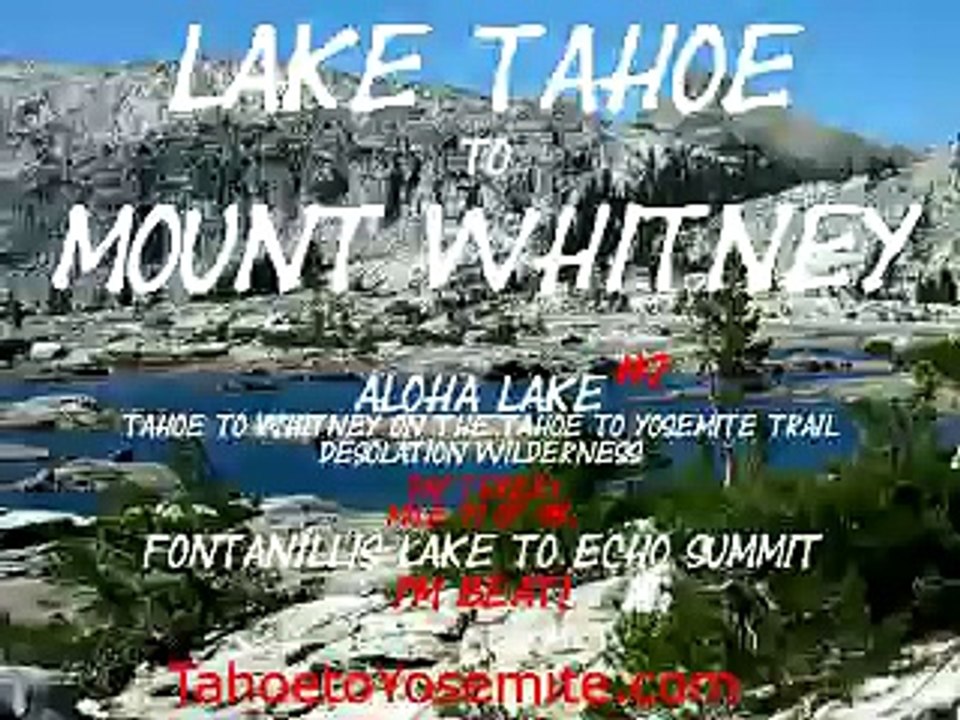 Aloha Lake 2, Desolation Wilderness, Backpacking Tahoe to Whitney