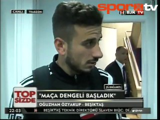 Oğuzhan: 'Kontrollü ve iyi oynadık''