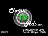 Bert Lahr for Lay's Potato Chips
