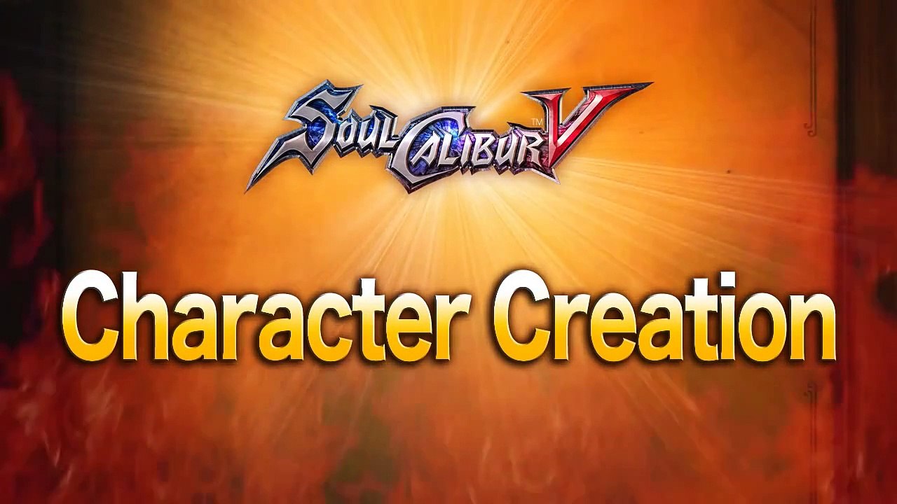 Soulcalibur V - X360 / PS3 - Character Creation!
