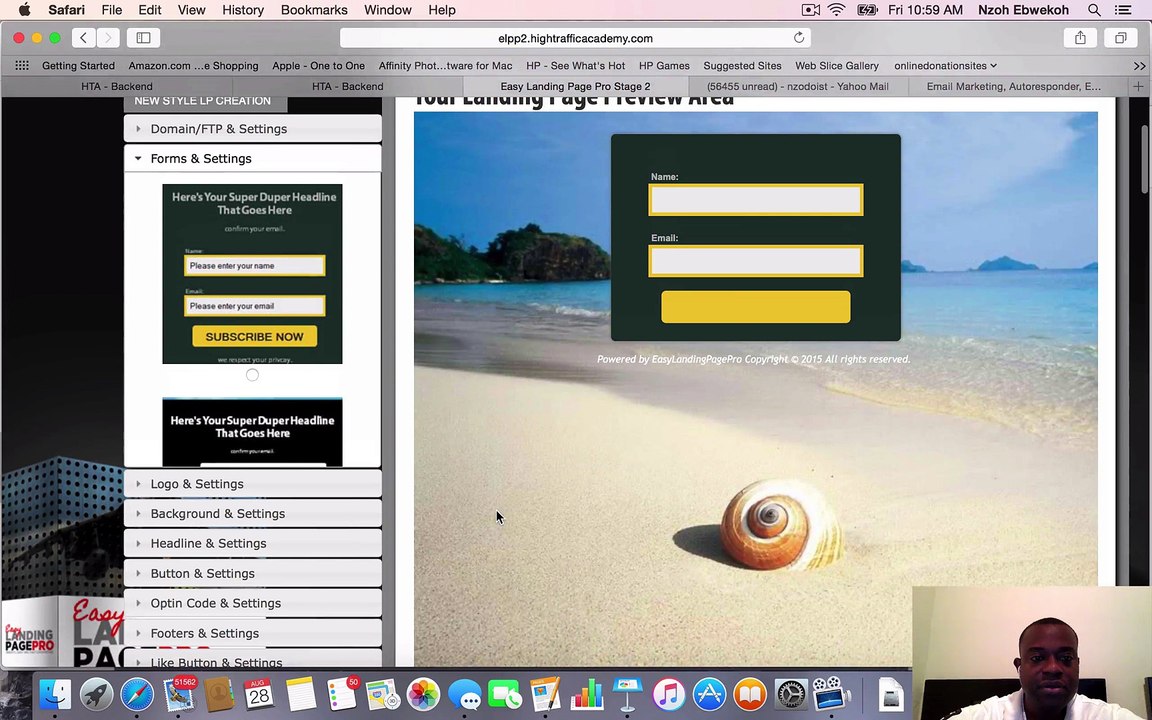 Easy Landing Page Pro Version 2.0