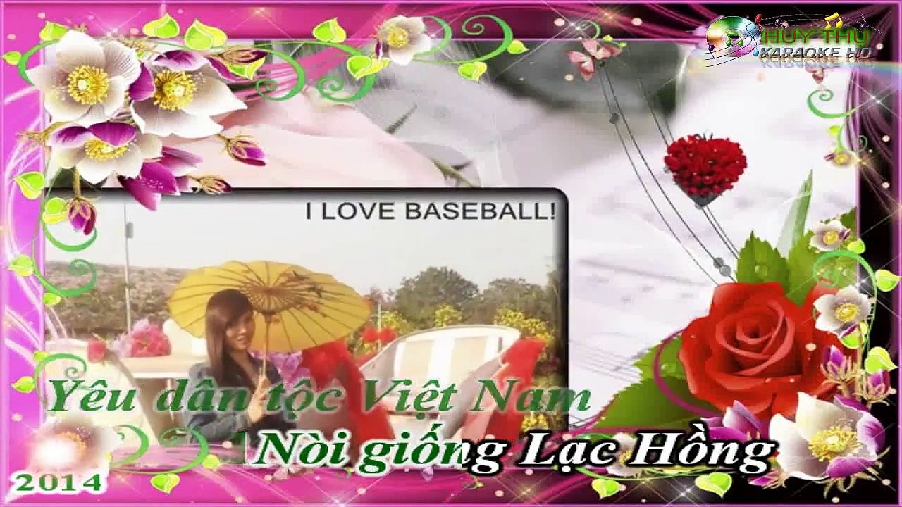 Yêu Dân Tộc Việt Nam - Karaoke - Nhạc Sống