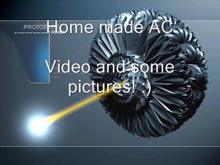 home made air conditioner
