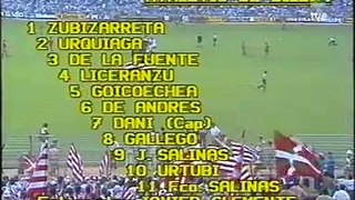At. Madrid - At Bilbao. Final Copa 1985