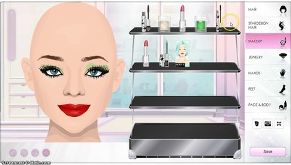 My doll makeup tutorial in stardoll