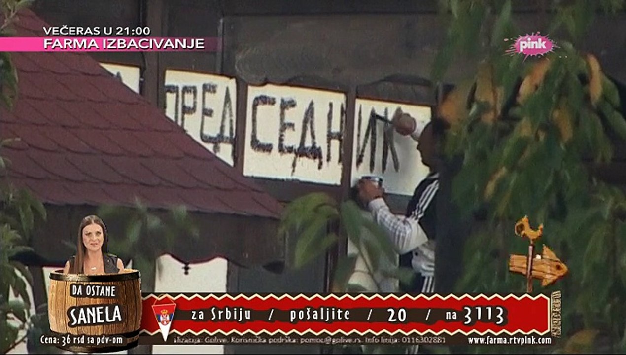 Maja i Bakic - Grafit "Maja predsednik" - Farma 6