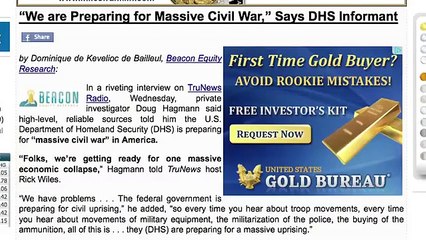 CIVIL WAR in America? 'This Stuff is Really Terrifying' - Stephen Lendman: Part 1