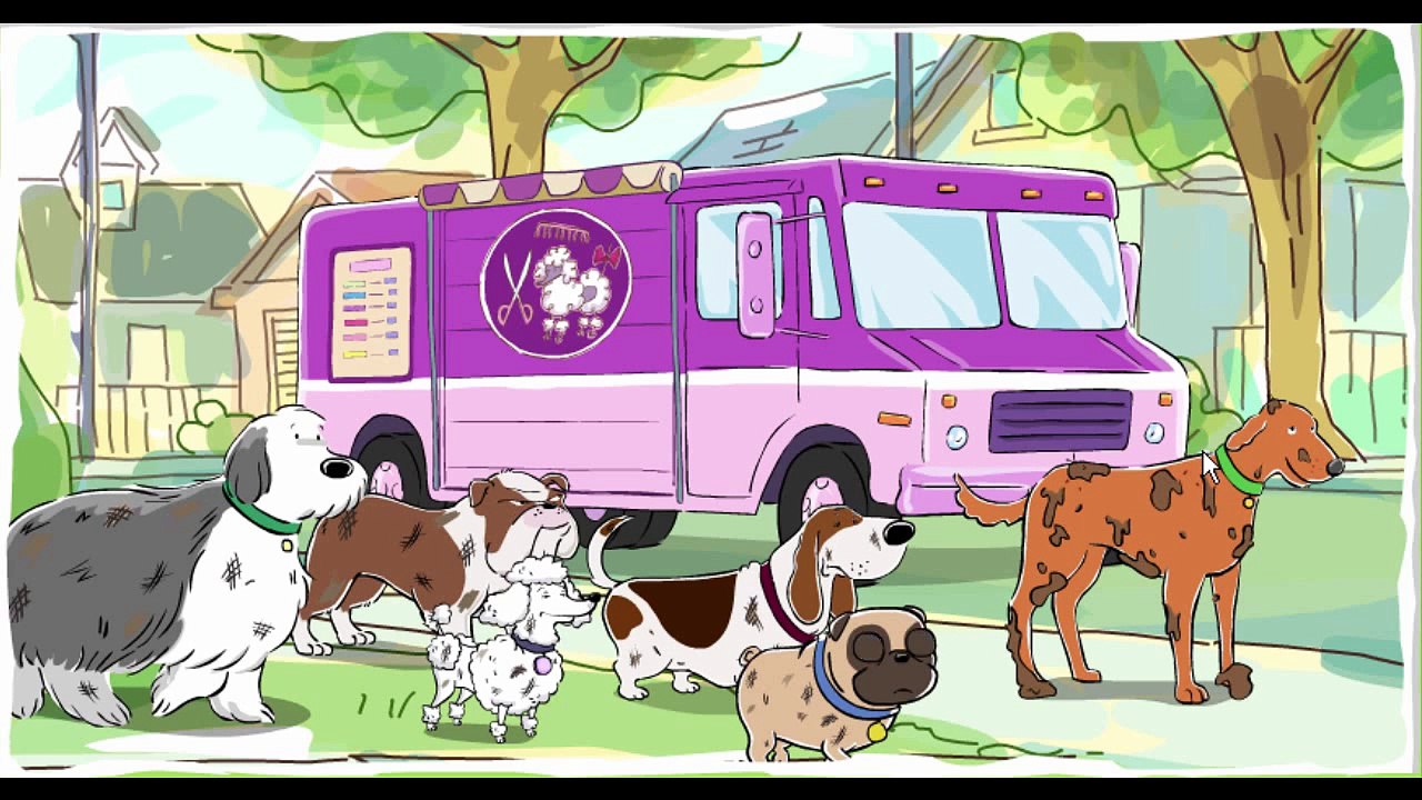Martha Speaks Scrub A Pup Cartoon Animation PBS Kids Game Play Walkthrough