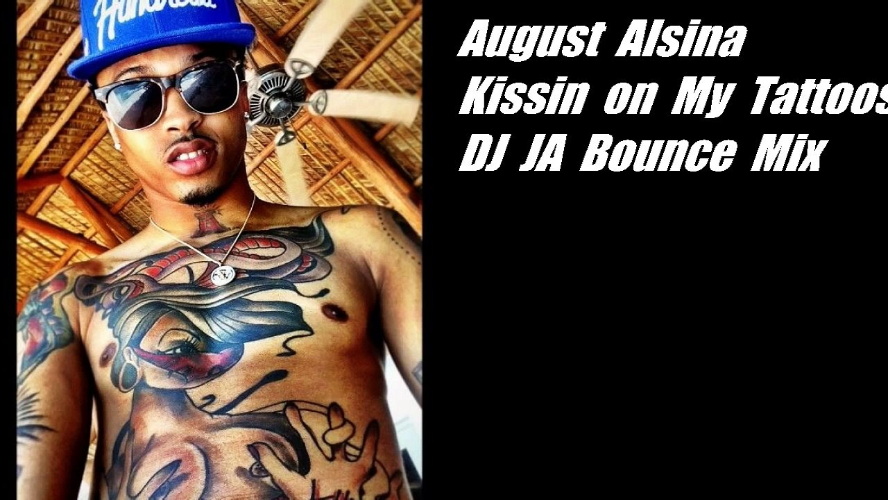 August Alsina Tattoos Compilation Video 2015