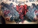 รอยสักรูปปืนสวยๆ [The best gun tattoos]   มือปืน - พงสิทธิ์ คำภีร์