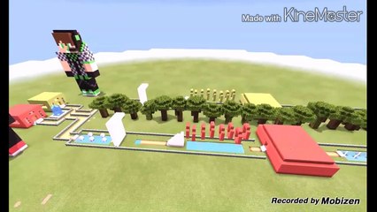 Mapa Wipeout | Minecraft pe 0.11.1