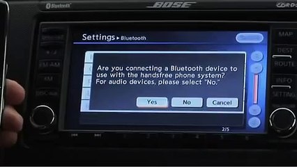 Nissan Altima: How to Set Up Bluetooth