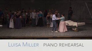 Behind the Scenes - Luisa Miller Rehearsals - Fall 2015